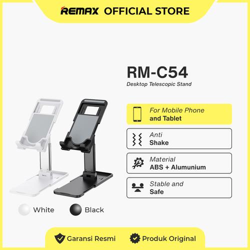 Promo REMAX Desktop Telescopic Stand RM-C54 - Hitam - Jakarta Pusat ...