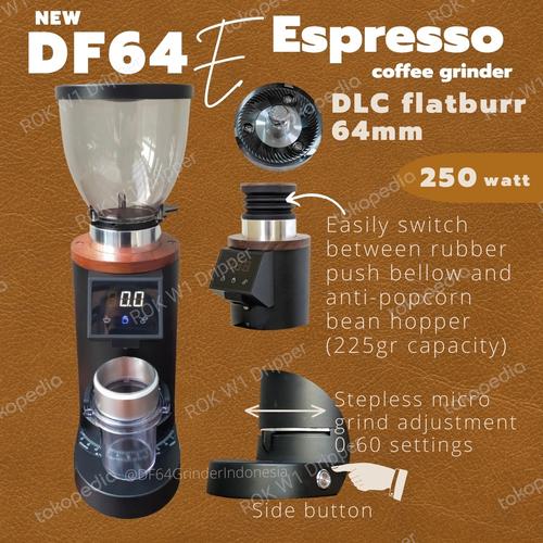 Jual DF64E Espresso Coffee Grinder on demand and single dosing