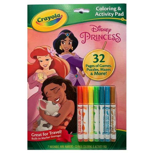 Jual Disney Princess Color & Activity Book 32 Coloring Pages Crayola