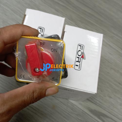 Jual Selector Switch Saklar ON-OFF 2Pole SFT20-2-2 FORT Rotary Switch ...