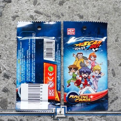 Jual New Boy Scan 2 Go Racing Cards Scan2go Card Kartu barcode ...