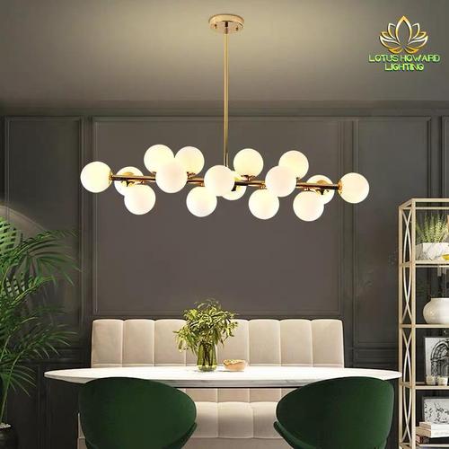 Jual LAMPU HIAS GANTUNG MINIMALIS 15 HEAD RUANG MAKAN / CAFE TYPE ...
