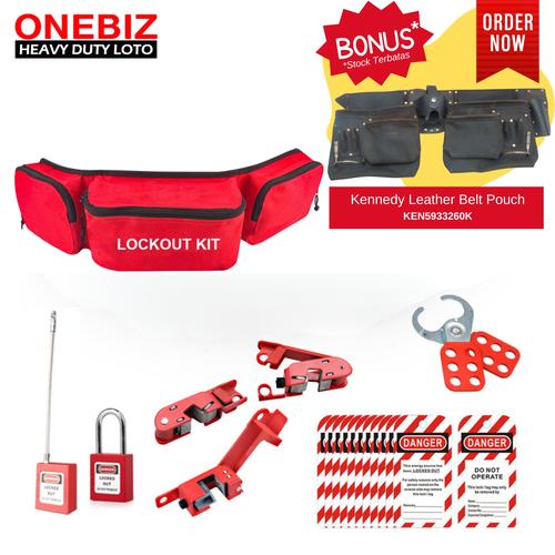 Jual Lockout Tagout Kit - Lockout Bag Set Complete Include Isi Kit-Set ...