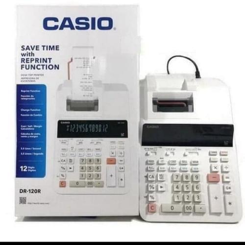 Jual KALKULATOR CALCULATOR CALKULATOR KALCULATOR PRINT CASIO DR120TM DR