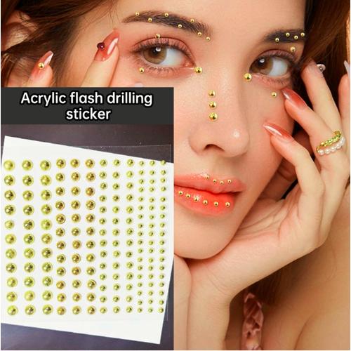 Jual Hiasan rambut mutiara tempel manik manik tempel pearl sticker ...