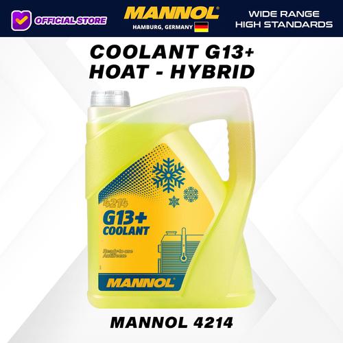 Jual MANNOL Coolant G13+ HOAT Hybrid Organic Acid Technology 5L