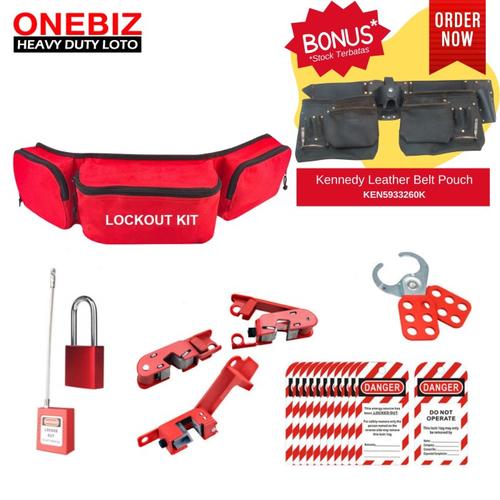 Jual PROMO Lockout Tagout Set - Lockout Bag Complete Include Isi Kit ...
