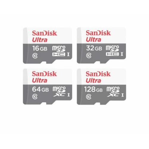 Jual Promo Memory Card Sandisk Ultra Micro SD 128GB 64GB 32GB 16GB 8GB