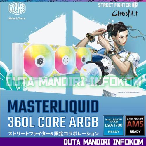 Mastercolor Sf6 Promo Cooler Master MasterLiquid 360L Core SF6 - ARGB AIO Liquid CPU ...
