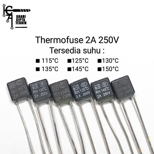 Jual Thermofuse fuse sekring kipas 115C - 150C angin 2A umum - 130C ...