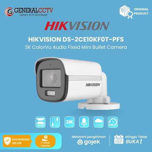 HIKVISION DS-2CE10KF0T-FS Analog 5MP Fixed 2.8mm / 3.6mm Lens 24/7
