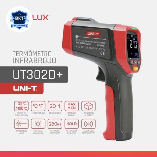 Jual Infrared Thermometer UNI-T UT302D+ Gun Termometer UNIT Thermogun ...