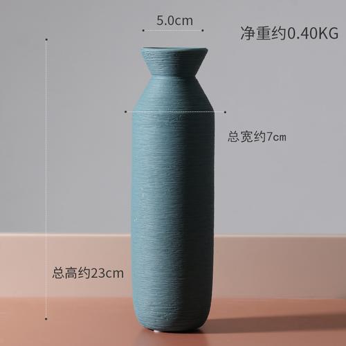 Jual Vas Bunga Keramik Aesthetic Morandi Visalia / Pottery Blue Green