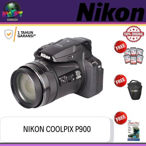 ☆Nikon COOLPIX P900☆Wi-Fi内蔵○月もくっきり見れる 1ヶ月動作補償 