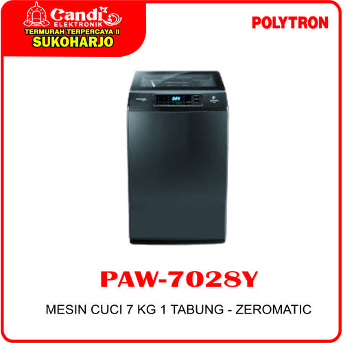 Jual MESIN CUCI POLYTRON 7 KG - PAW 7028Y - 1 TABUNG - ZEROMATIC - Kab ...