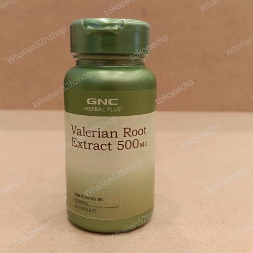 Jual GNC Valerian Root Extract 500mg 50 Capsules Jakarta Barat