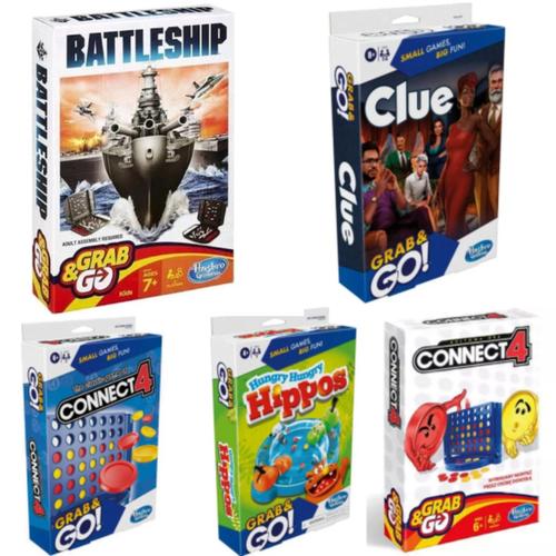 Promo Board Family Games Big Fun Battleship Clue Connect Hippos