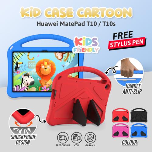 Custodia Antiurto Per Tablet Huawei Enjoy Tab 2 / MatePad T10/T10S – EVA Leggero Con Maniglia E Tracolla – Perfetta Per Bambini