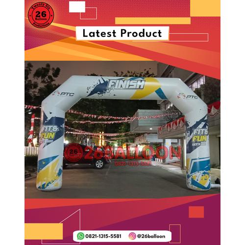 Jual Balon Gate Start Finish 4x6 Bahan Parasut / Parasit WP - Kota ...