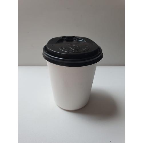 Jual PAPER HOT CUP 12 OZ DOUBLE WALL + TUTUP (HITAM/PUTIH) DIJUAL PER ...