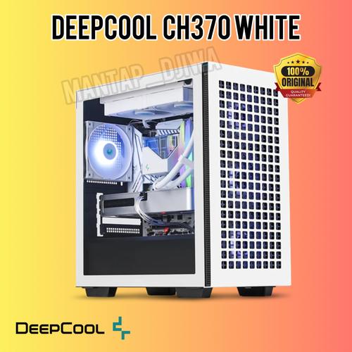 Jual DeepCool CH370 White / Putih ITX MATX Deep Cool Casing Chassis ...