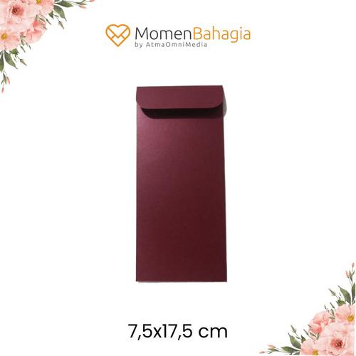 Gambar Amplop Angpao Uang Angpao Lebaran Jasmine Warna Tua Ukuran 7.5x17.5 - Maroon dari momenbahagia Kota Administrasi Jakarta Selatan Tokopedia