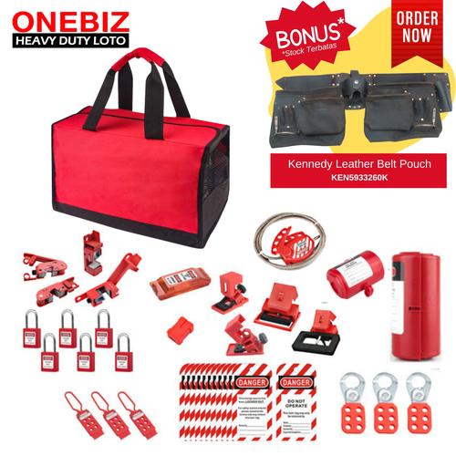 Jual Lockout Tagout Set - Lockout Bag Complete Include Isi Kit-Set D ...