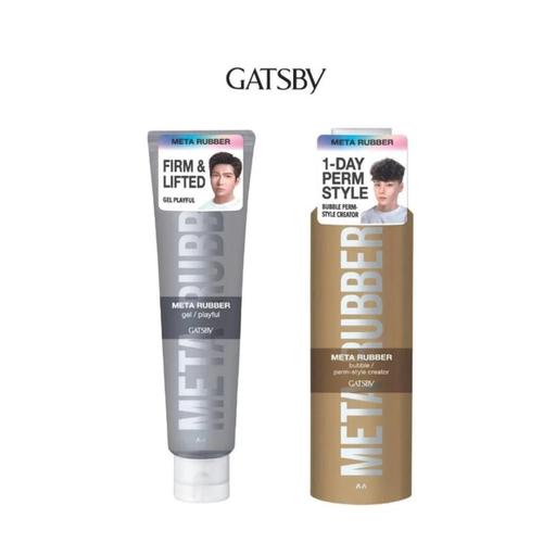 Jual GATSBY Meta Rubber Series ( Hair Gel / Hair Curl Perm Creator) Bubble Perm Jakarta