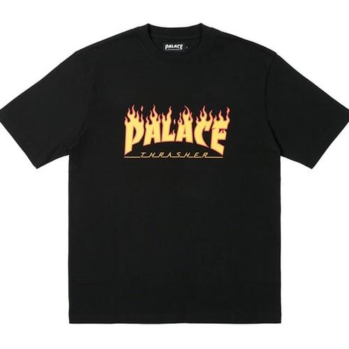 Jual Palace London x Thrasher Flame Logo Tee 2024 Kota