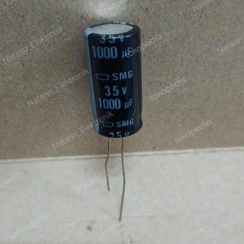 Jual 6522 kapasitor elco 1000uf 1.000uf 1000 1.000 uf 35v nippon ...
