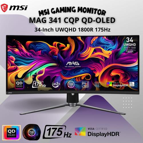 Jual MSI GAMING MONITOR MAG 341CQP 34