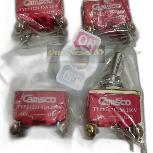 Jual 1221 15A 250V ON-OFF TOGGLE SWITCH CAMSCO - Jakarta Pusat ...