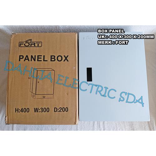 Jual BOX Panel 40 X 30 X 20 CM FORT - Kab. Sidoarjo - Dahlia Electric ...