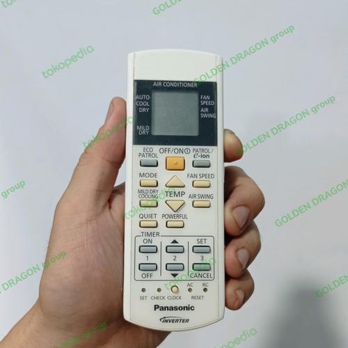 Jual Remote AC Original Panasonic Inverter Patrol / eION Eco Patrol