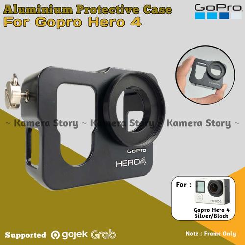 Jual Protective Aluminium Case For GoPro Hero Black Silver