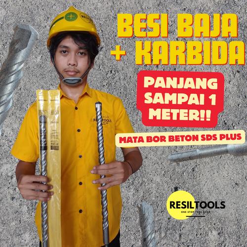 Promo Mata Bor Beton 26 X 500 Mm Batu SDS Plus Drill Concrete Dinding Promo mata bor beton 26 x 500 mm batu sds plus drill concrete dinding