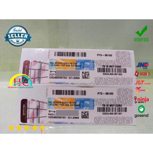 Jual sql server 2012 R2 standard core edisi 16 upto 24 core included ...