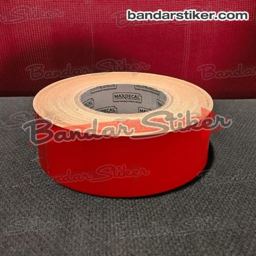Jual [5 cm] RED Sticker Reflective Scotchlite Mata Kucing 2 Inch Safety ...