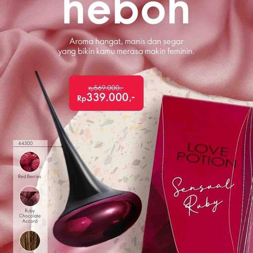 Oriflame Love Potion Body Spray Back Side Oriflame Love Potion