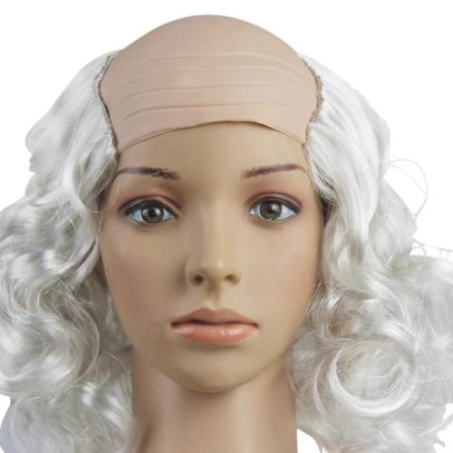 Jual WIG BOTAK SETENGAH RAMBUT GUNDUL KEPALA COSPLAY HEAD ALBERT