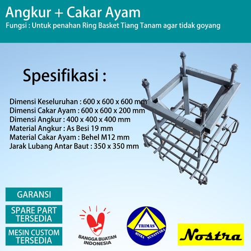 Angkur Box Jual Pondasi Angkur Tiang Tanam Basket - Ready Stock - Kab. Bogor ...