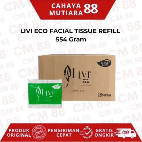 Jual Tissue Facial Livi/ Tissue LIVI ECO Facial Refill 600 Sheet (Dus) Jakarta Barat