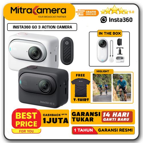 Promo Insta360 GO 3 Action Cam Camera Insta 360 GO3 Resmi 32GB Kota