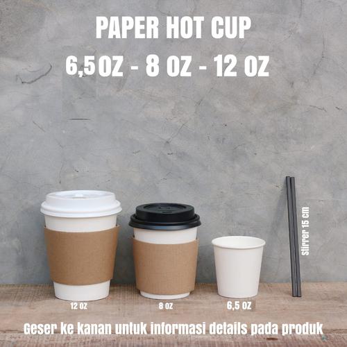 Jual PAPER CUP PAPER HOT CUP GELAS KERTAS 12oz CUP SAJA Jakarta