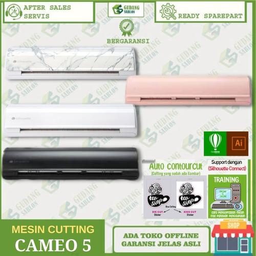 Jual MESIN CUTTING STICKER SILHOUETTE CAMEO 5 // AUTO CONTOUR CUT