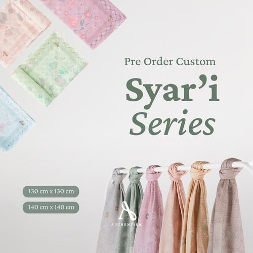 Promo AUTHENTISM PO SCARF Custom Size 130 140 SYARI 140cm, OTHER