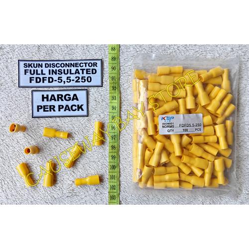 Jual Skun DISCONNECTOR FULL INSULATED FDFD-5,5-250 PER PACK - Kab ...