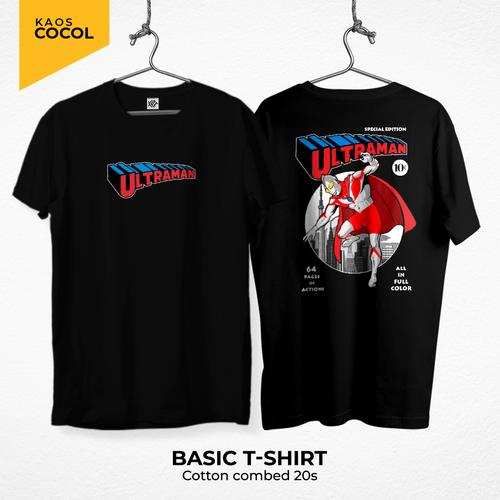 Jual Cocol Store - Kaos Keren Ultraman Spesial Edition - Tshirt Hitam ...