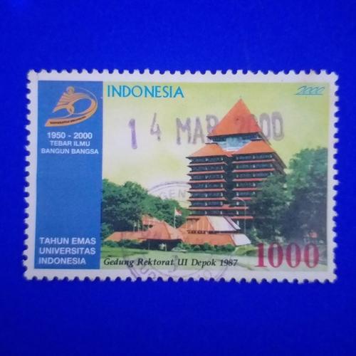 Jual Prangko Indonesia Gedung Rektorat UI Depok 1987 - Kota Tangerang ...