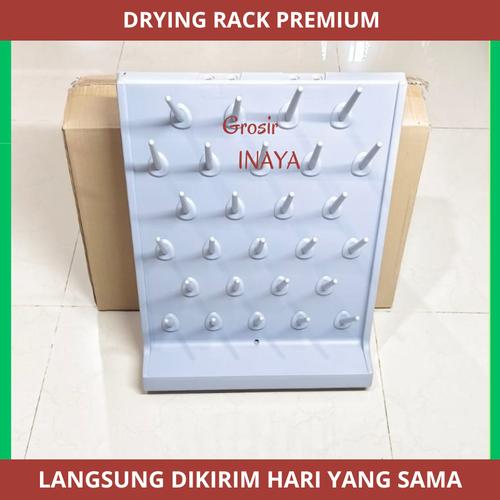 Jual Laboratorium Drying Rack 27 Pegs Grey Rak Pengering Alat ...